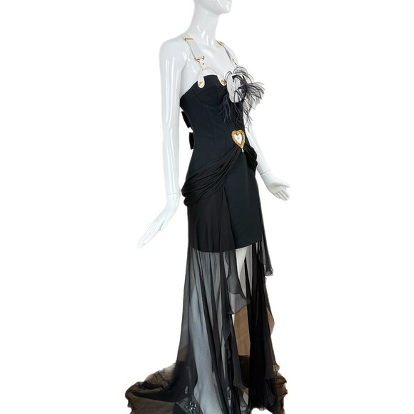 MOSCHINO COUTURE 2024 Runway 40th Anni Edition Mini Dress - Picture 11 of 13